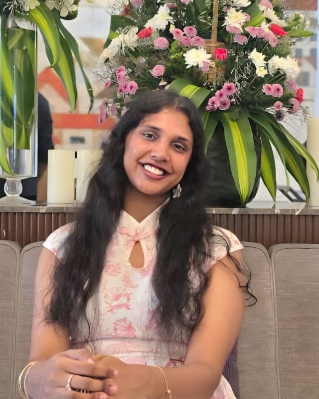 Portrait of Nidhi Santhosh Nedungadi